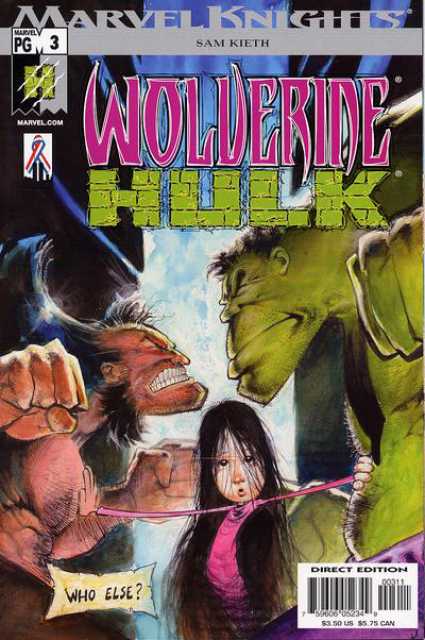 Wolverine Hulk (2002) no. 3 - Used