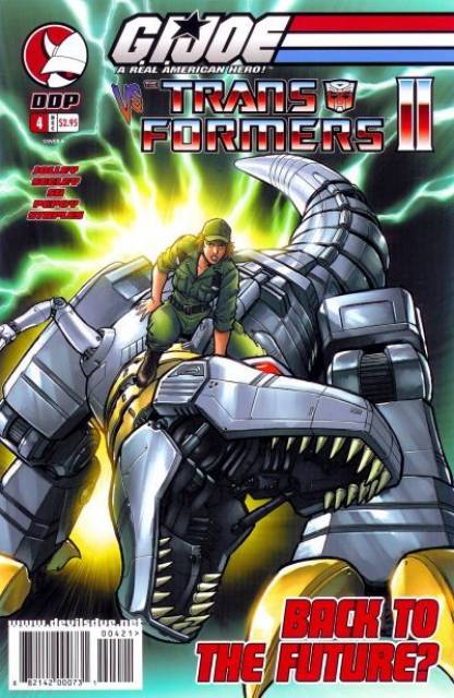GI Joe Vs Transformers II (2004) no. 4 - Used