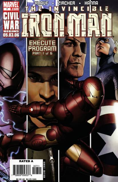 Iron Man (2005) no. 7 - Used