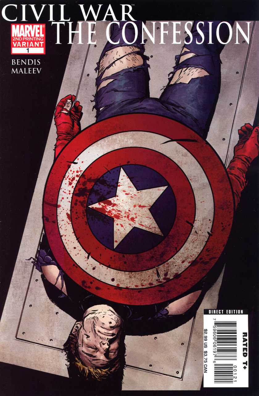 Civil War (2006) The Confession (2nd Printing Variant) - Used