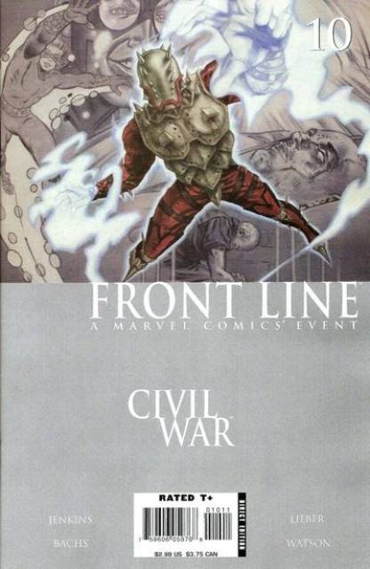Civil War Front Line (2006) no. 10 - Used