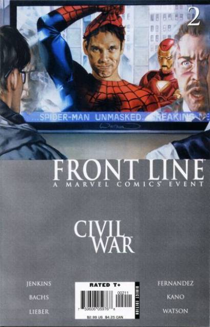 Civil War Front Line (2006) no. 2 - Used