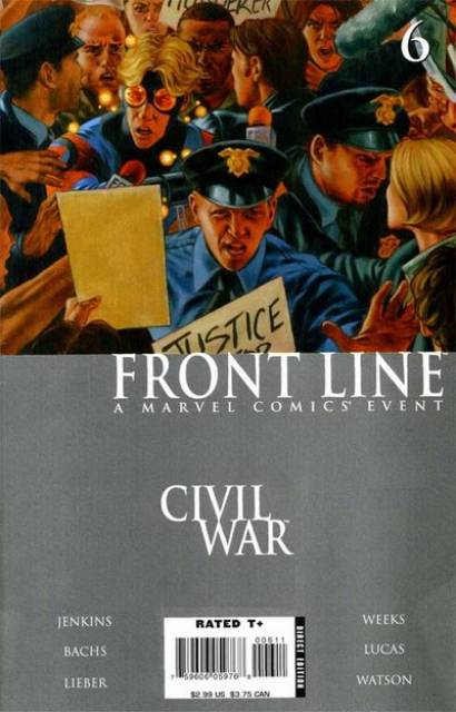 Civil War Front Line (2006) no. 6 - Used