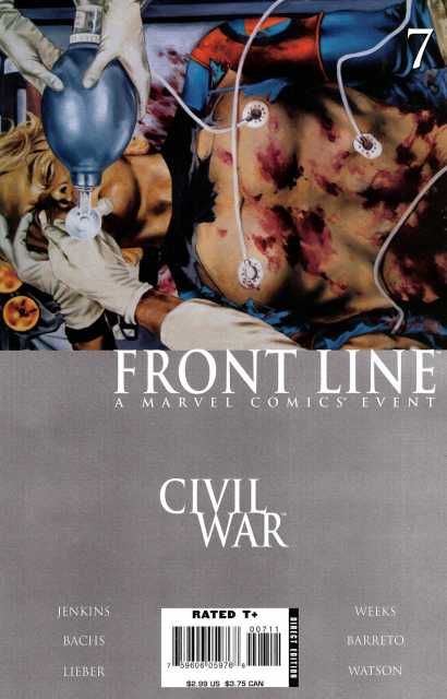 Civil War Front Line (2006) no. 7 - Used