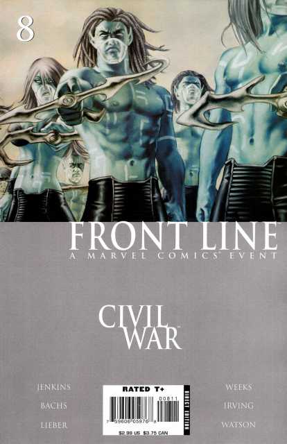 Civil War Front Line (2006) no. 8 - Used
