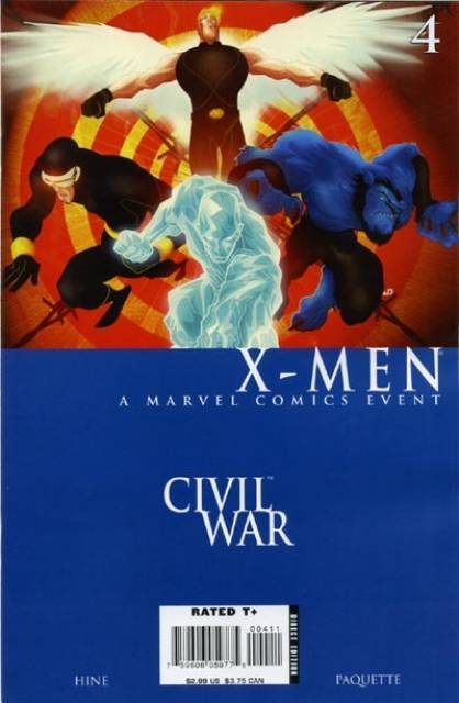 Civil War: X-Men (2006) no. 4 - Used