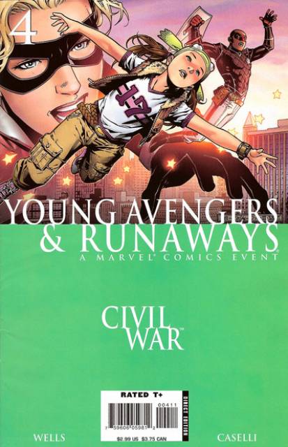 Civil War: Young Avengers and Runaways (2006) no. 4 - Used