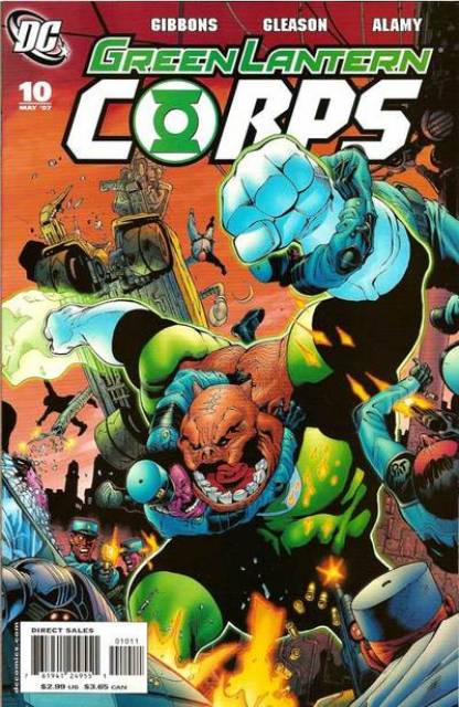 Green Lantern Corps no. 10 - Used