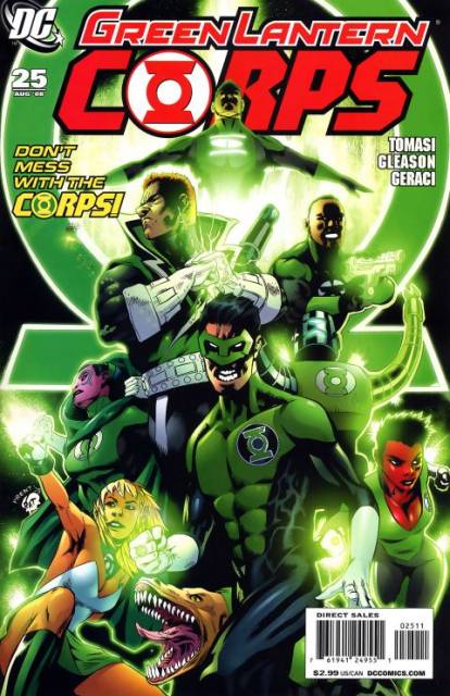 Green Lantern Corps no. 25 - Used