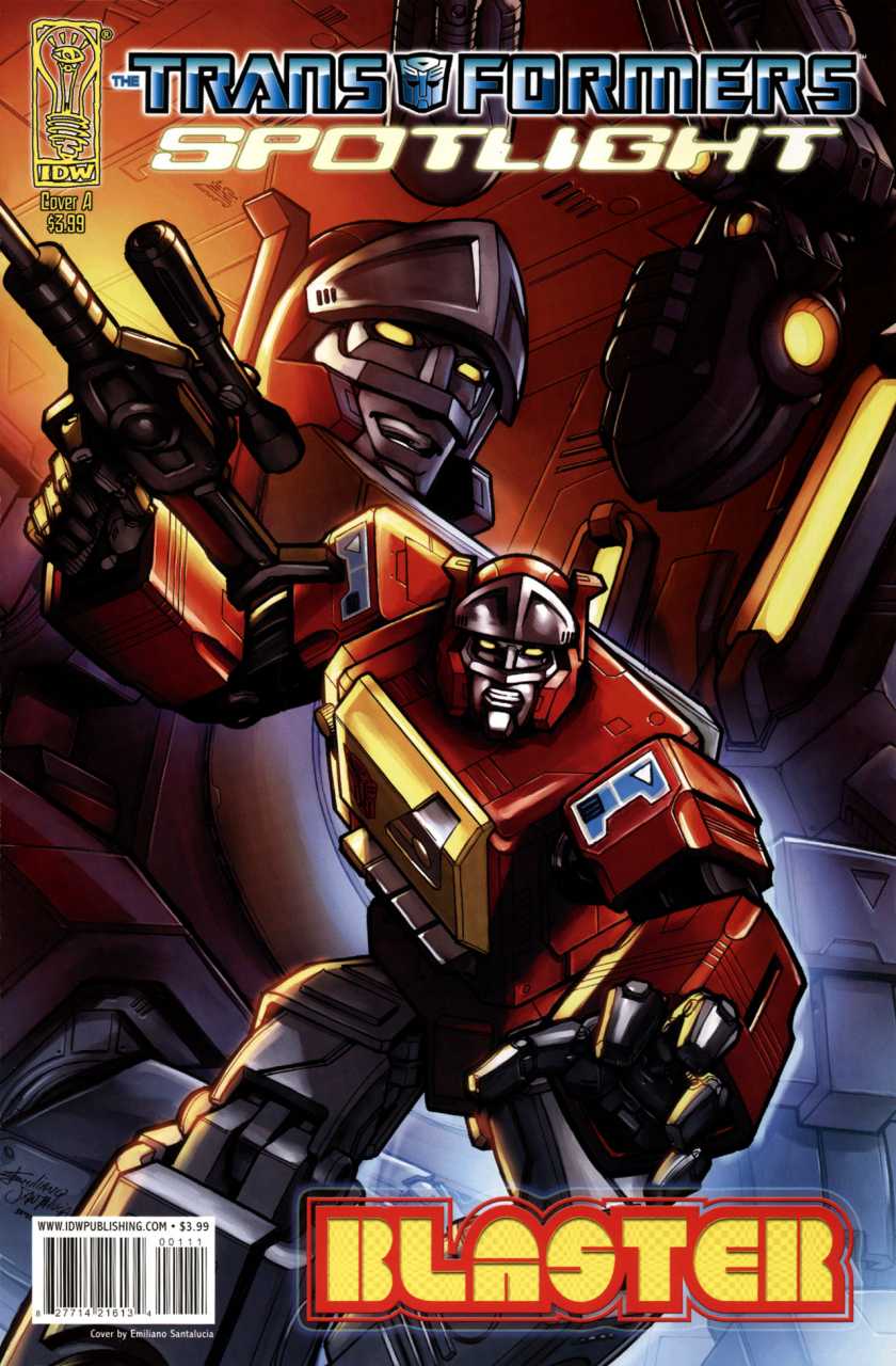 Transformers Spotlight (2006) One Shot: Blaster - Used