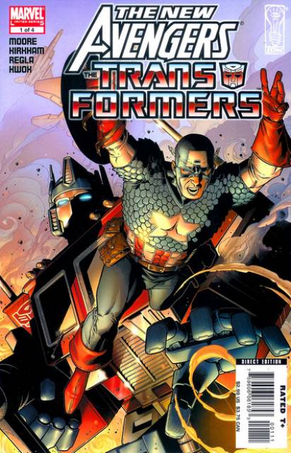 The New Avengers, the Transformers (2007) no. 1 - Used