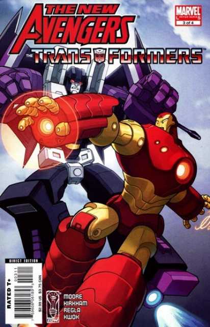 The New Avengers, the Transformers (2007) no. 3 - Used