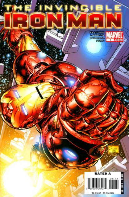 Invincible Iron Man (2008) no. 1 - Used