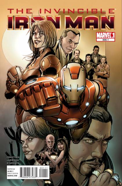 Invincible Iron Man (2008) no. 501.1 - Used
