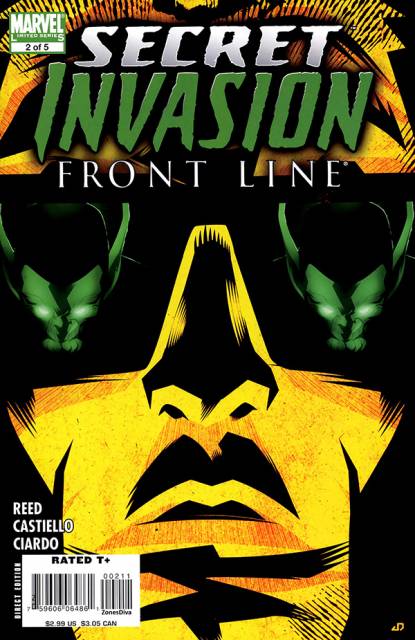 Secret Invasion Front Line (2008) no. 2 - Used