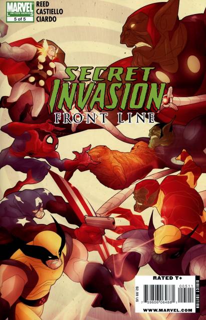 Secret Invasion Front Line (2008) no. 5 - Used