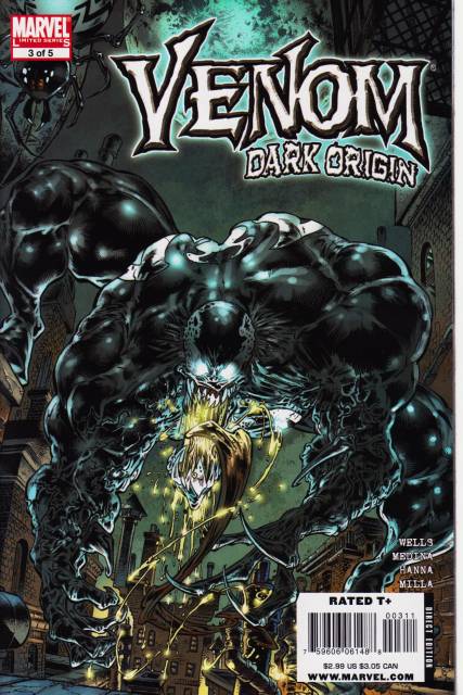 Venom Dark Origin (2008) no. 3 - Used