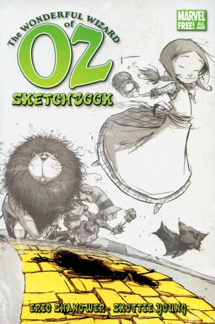 The Wonderful Wizard of Oz (2008) Sketchbook - Used