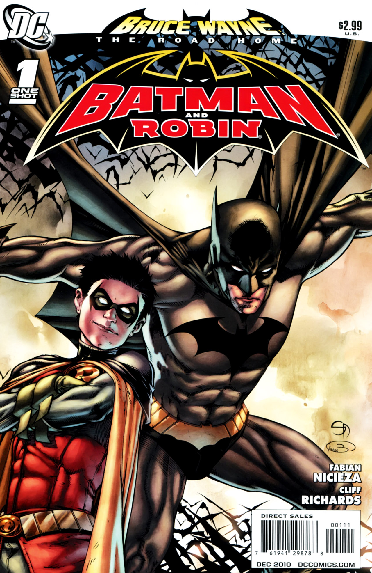 Batman and Robin (2009) Bruce Wayne the Road Home One Shot - Used