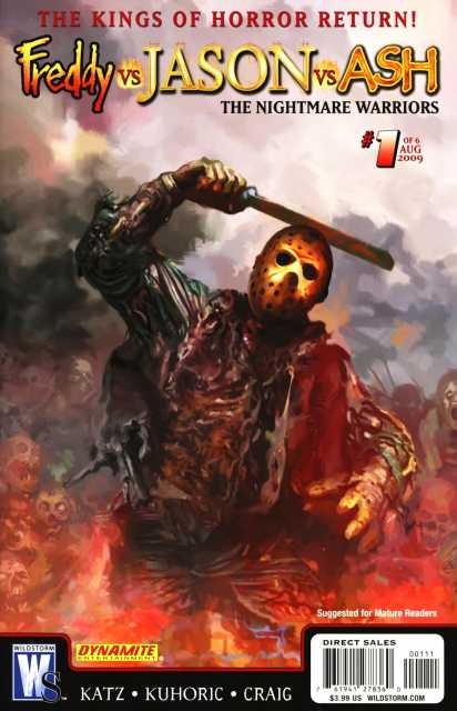 Freddy Vs Jason Vs Ash: The Nightmare Warriors (2009) no. 1 - Used