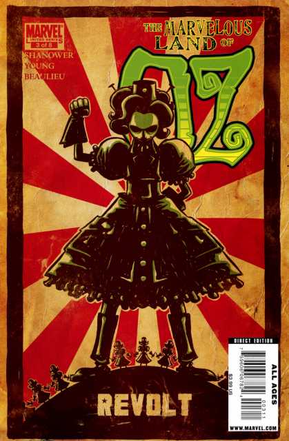 The Marvelous Land of Oz (2009) no. 3 - Used