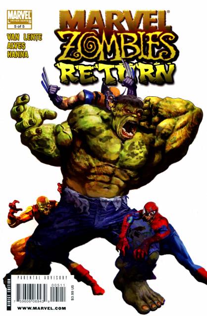 Marvel Zombies Return (2009) no. 5 - Used