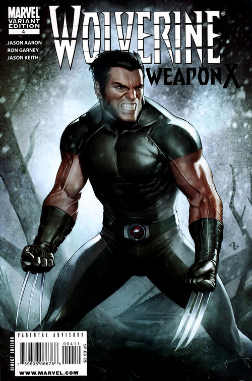 Wolverine Weapon X (2009) no. 4 (Variant b) - Used