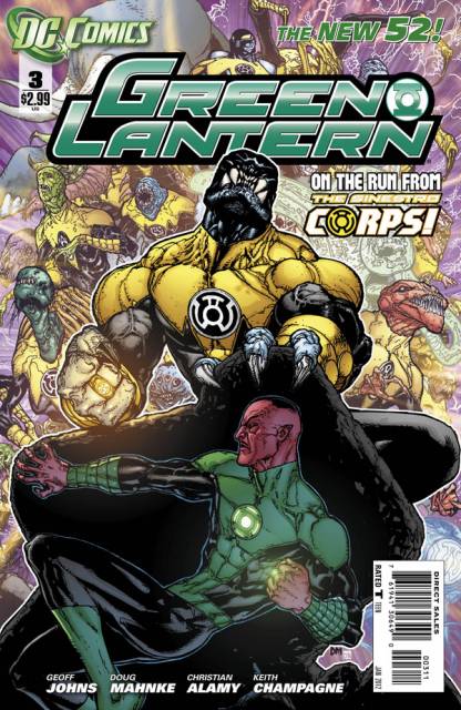 Green Lantern (2011) no. 3 - Used