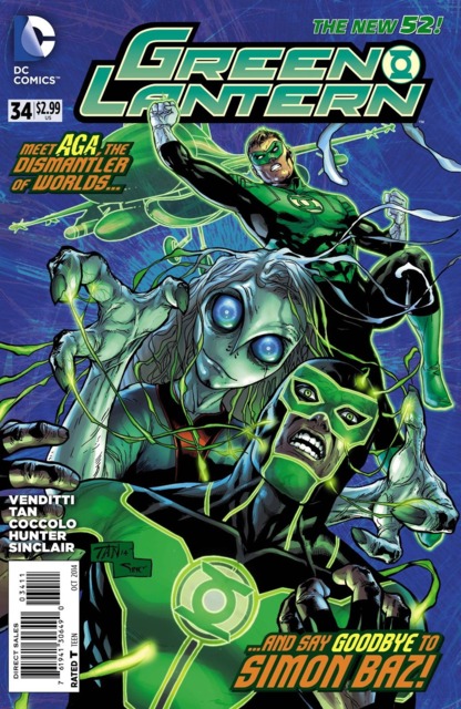 Green Lantern (2011) no. 34 - Used