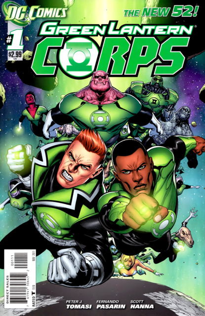 Green Lantern Corps (2011) no. 1 - Used
