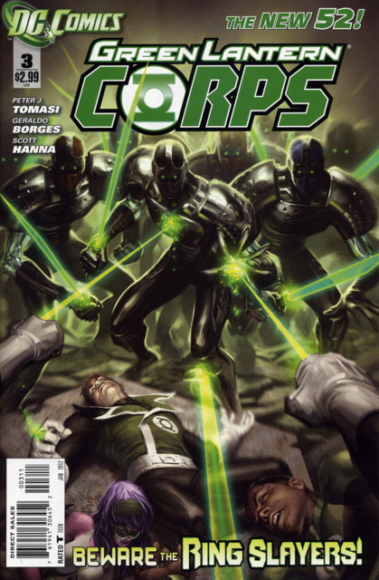 Green Lantern Corps (2011) no. 3 - Used