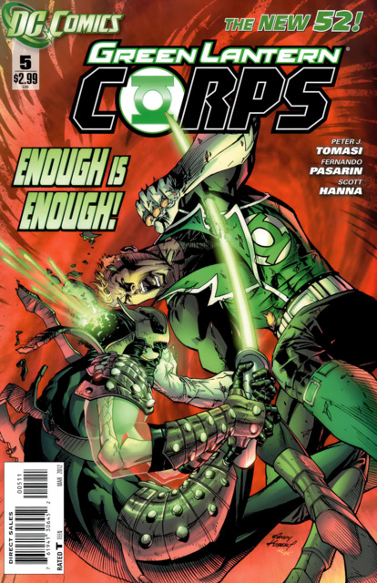 Green Lantern Corps (2011) no. 5 - Used