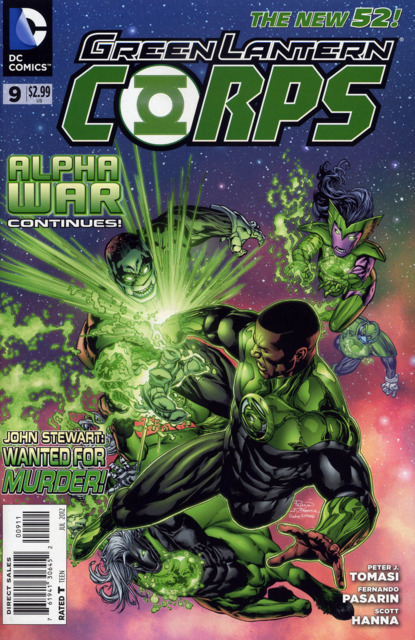 Green Lantern Corps (2011) no. 9 - Used