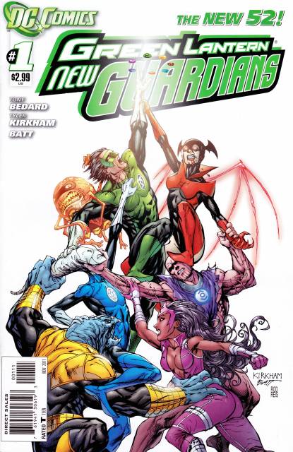 Green Lanterns New Guardians (2011) no. 1 - Used