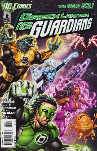 Green Lanterns New Guardians (2011) no. 2 - Used