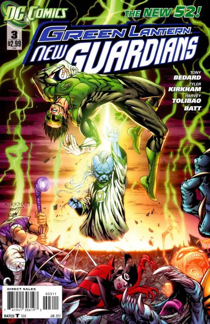Green Lanterns New Guardians (2011) no. 3 - Used
