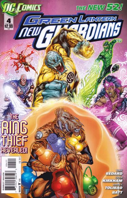 Green Lanterns New Guardians (2011) no. 4 - Used