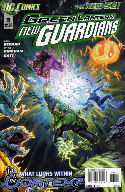 Green Lanterns New Guardians (2011) no. 5 - Used