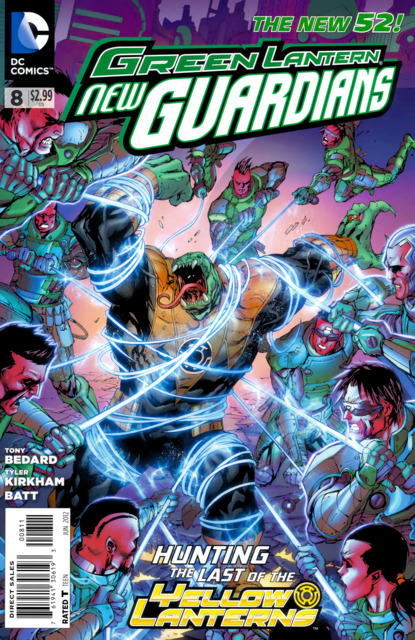 Green Lanterns New Guardians (2011) no. 8 - Used