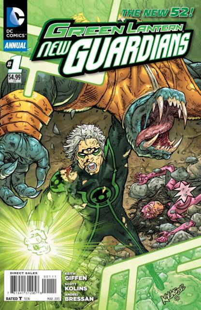 Green Lanterns New Guardians (2011) Annual no. 1 - Used
