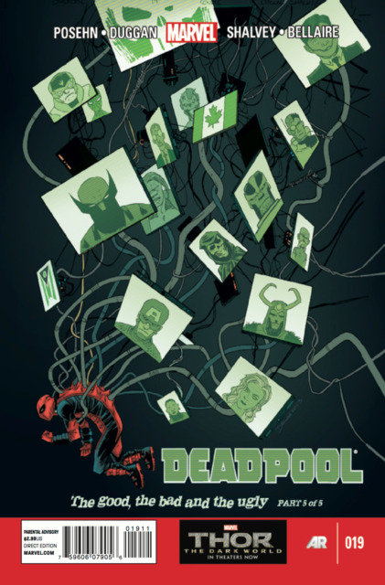 Deadpool (2012) no. 19 - Used
