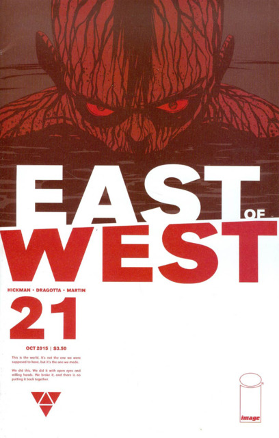 East of West (2013) no. 21 - Used