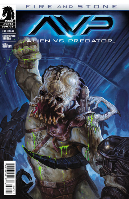 Alien Vs Predator: Fire and Stone (2014) no. 3 - Used