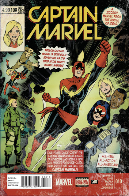 Captain Marvel (2014) no. 10 - Used