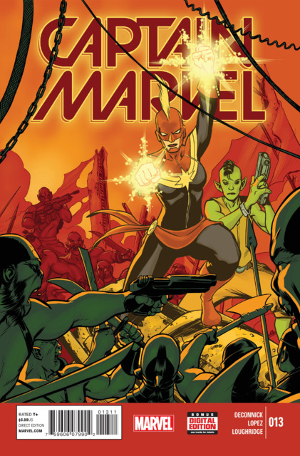 Captain Marvel (2014) no. 13 - Used