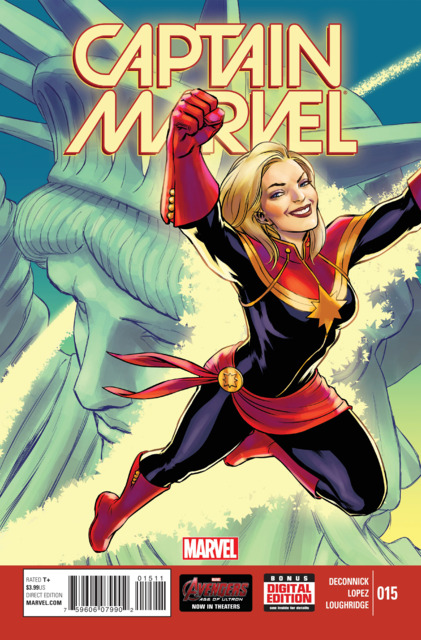 Captain Marvel (2014) no. 15 - Used