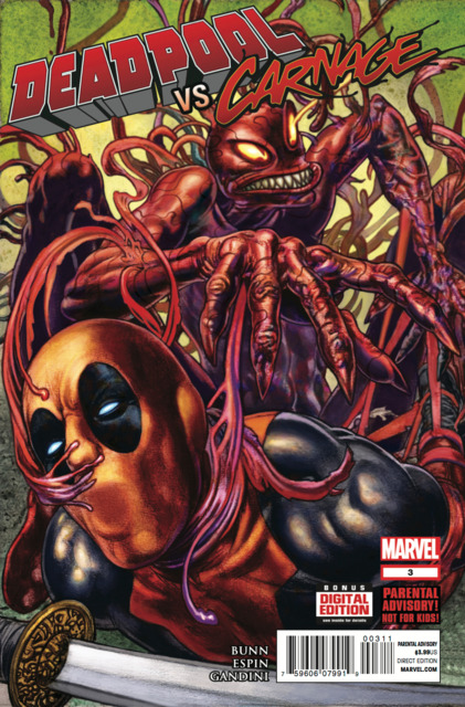 Deadpool Vs Carnage (2014) no. 3 - Used