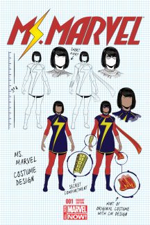 Ms. Marvel (2014) no. 1 (Variant D: McKelvie)  - Used