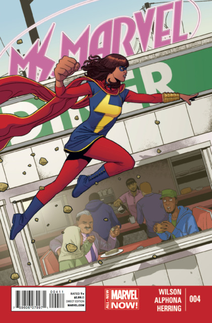Ms. Marvel (2014) no. 4 - Used