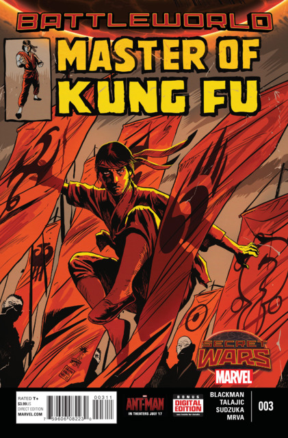 Battleworld: Master of Kung Fu (2015) no. 3 - Used